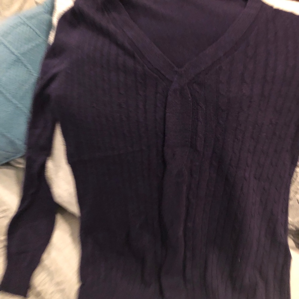 Purple womens sweater
